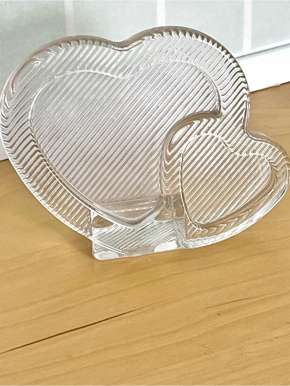 Mikasa Double Heart Photo Frame Vintage